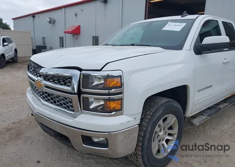 2015 Chevrolet Silverado 1500 1Lt из США, поврежденный, VIN 1GCVKREC6FZ423239